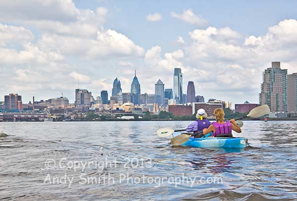 Paddling Toward Philadelphia